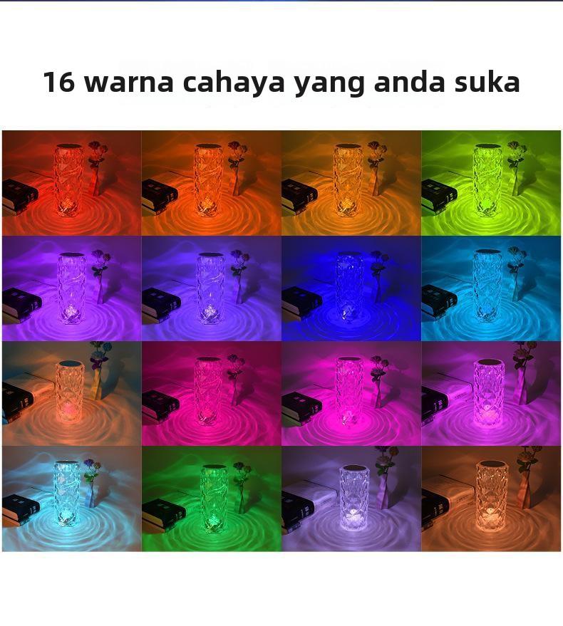 Product Introduction of Luxury Night lights with new rose atmosphere lights 8