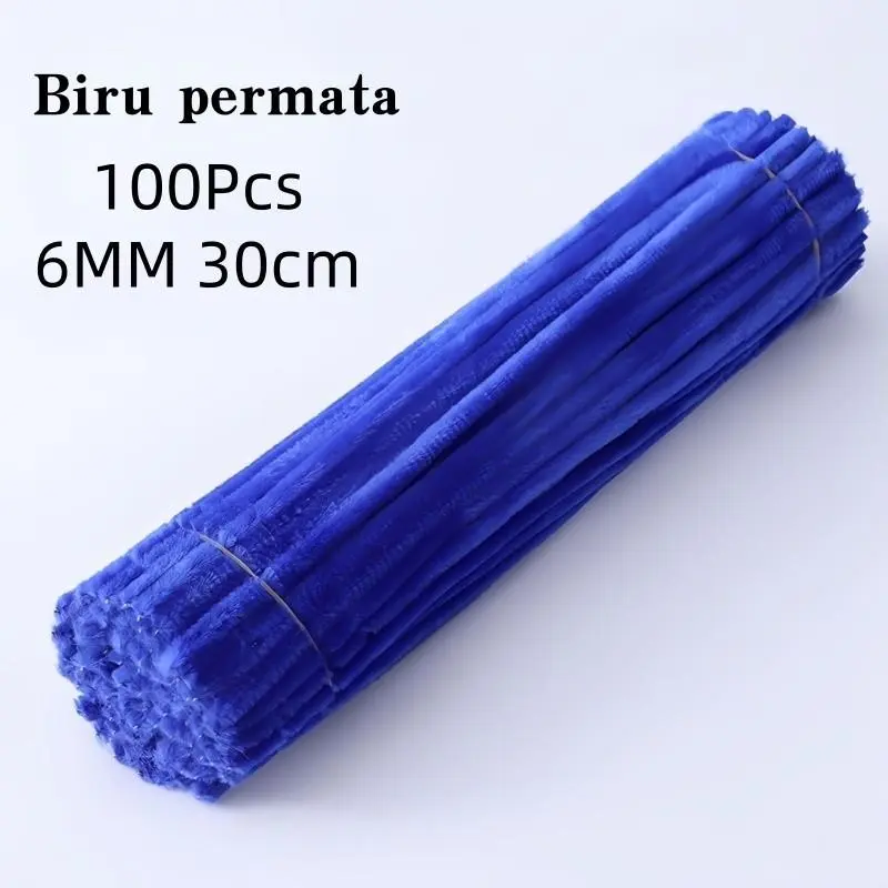Biru permata-100PCS