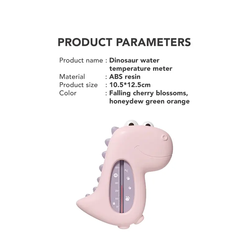 Sakumini Dino Water Thermometer Baby Termometer Suhu Air Mandi Anak Bayi 8