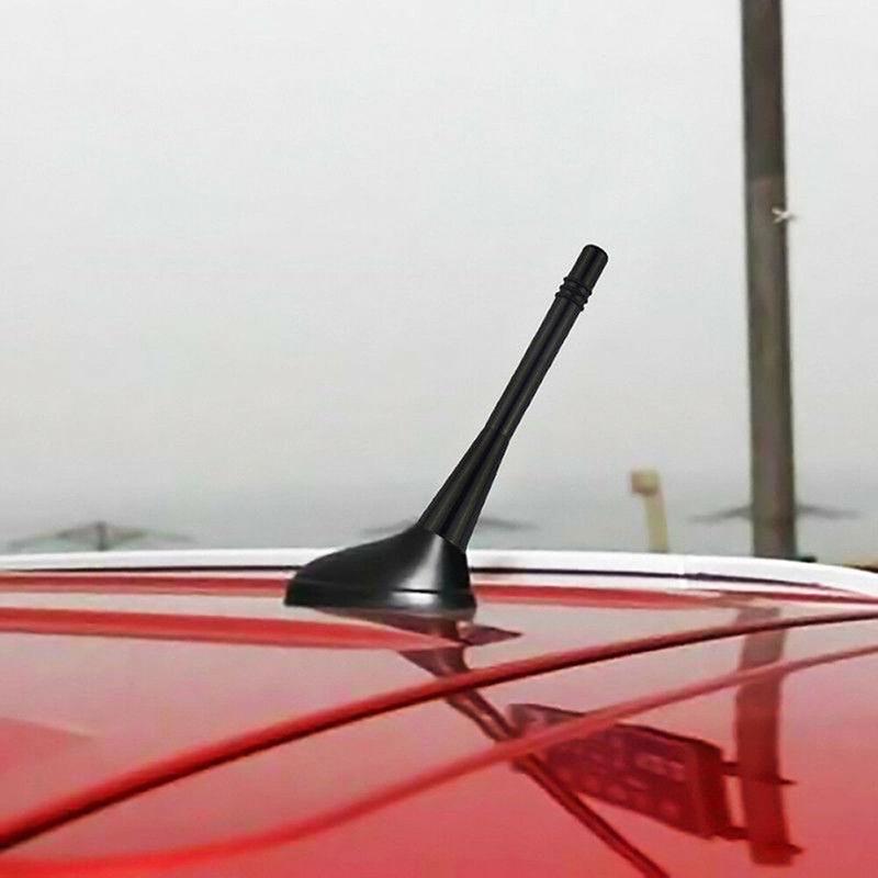 [QUE] 8cm Universal Car Short FM AM Radio Areial Signal Antenna Roof Mast Accessories 2