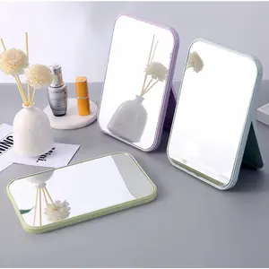 Cermin Kecil Cermin Lipat Persegi Kaca Rias MakeUp Ukuran : 15x10 cm Cermin MakeUp Beauty Mirror HL0595