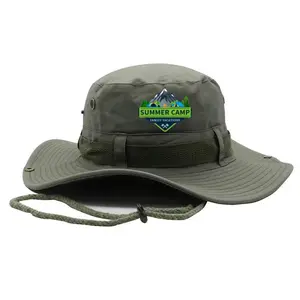 COD Topi Rimba SUMMER CAMP Topi Gunung Topi Lapangan Bahan Ripstok Tebal Halus Nyaman Tali Pengikat Cocok untuk Bergunung Berkebun Jalan-jalan