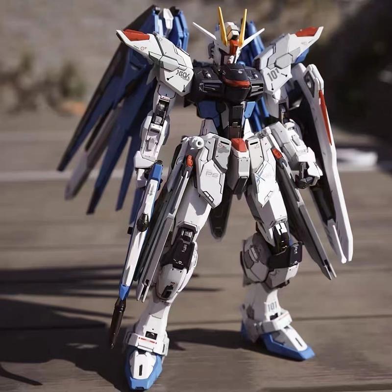Mô Hình Gundam MG Strike Freedom Wing, Đồ Chơi Mô Hình Mecha Lắp Ráp Kiệt Tác Destiny Kỳ Lân Astray Màu Xanh Đỏ, Năm 2025 7