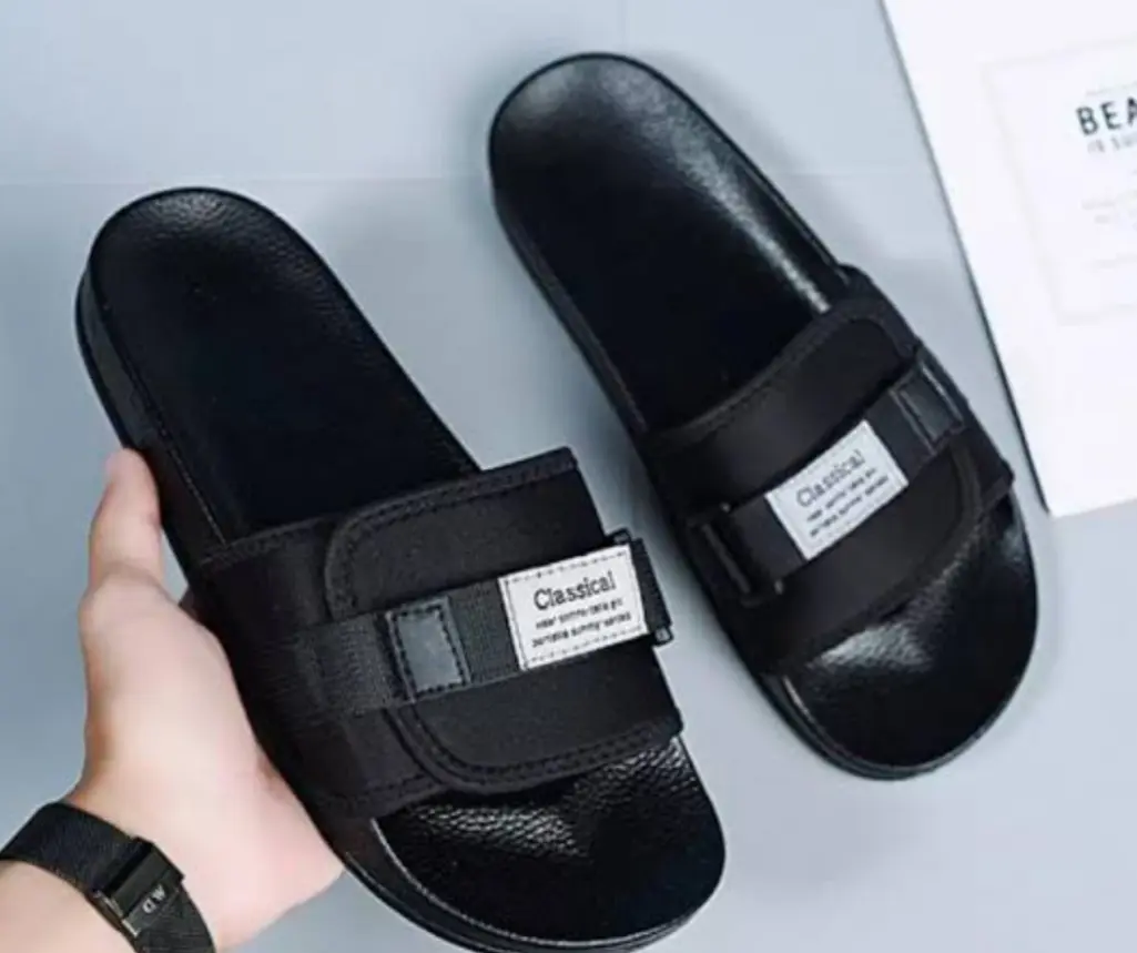 Promo Sandal Slop - Slip On - Distro Casual Pria Wanita Dewasa Shoes