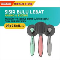 Gambar Tomcat Slicker Brush Oval Fur  Releaser/ Sisir Bulu Anjing Kucing Hewan - Sisir Bulu Anjing Kucing Hewan dari M-Pets Volk Pets Indonesia Kota Tangerang 3 Tokopedia