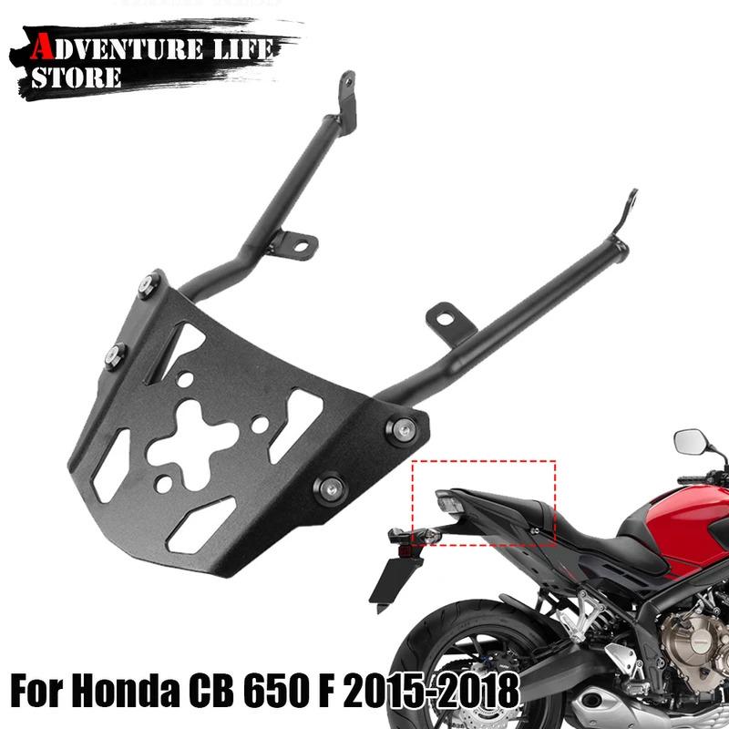 For CB650F Motorcycle Rear Luggage Cargo Rack Carrier Mount Backrest ...