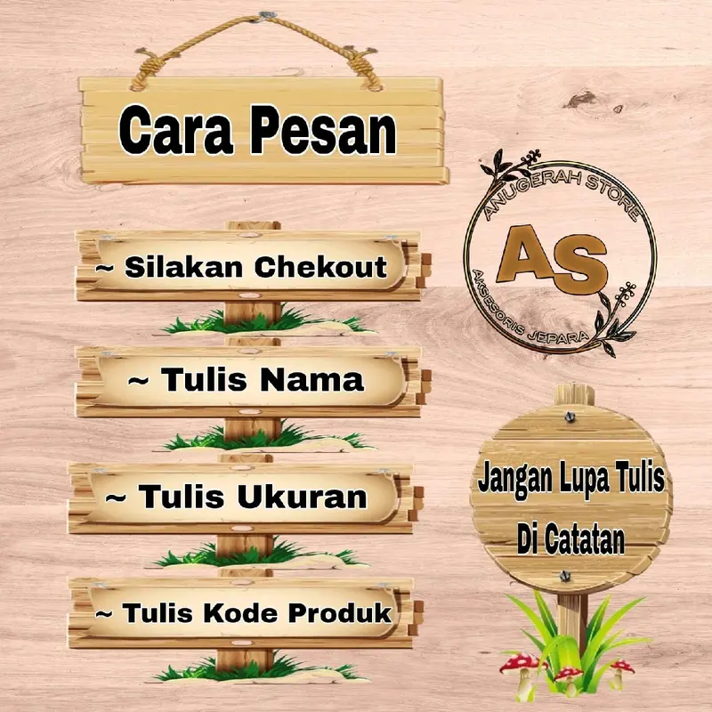 kalung nama titanium kustom nama DI11 Gold Elegan Anak 2
