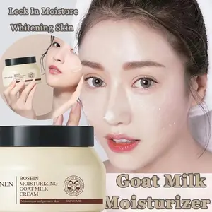 Goat Milk Moisturizer Cream 250g 150g Krim Pemutih Wajah Glowing Cepat Anti-Aging Anti Wrinkles Melembabkan Whitening Wajah Kering Dan Kusam Penghidrasi Wajah Krim Susu Kambing Pelembab Memperbaiki Penghalang Kulit