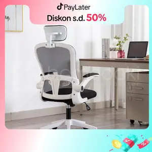 Homedoki Kursi Kantor / Kursi Gaming / Kursi Putar / Kursi Kantor Hidrolik / Kursi Jaring / Kursi Ergonomis Roda Furniture Roda Furniture Sandaran