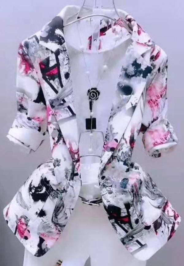 Product Introduction of Áo Khoác Vest Nữ, Họa Tiết Kẻ Sọc Mỏng, Dáng Ôm, Thanh Lịch, Phong Cách Anh Quốc, Dễ Phối Đồ Thích Hợp Cho Mùa Xuân Và Mùa Thu, Thời Trang, Xuân Hè 2024 5