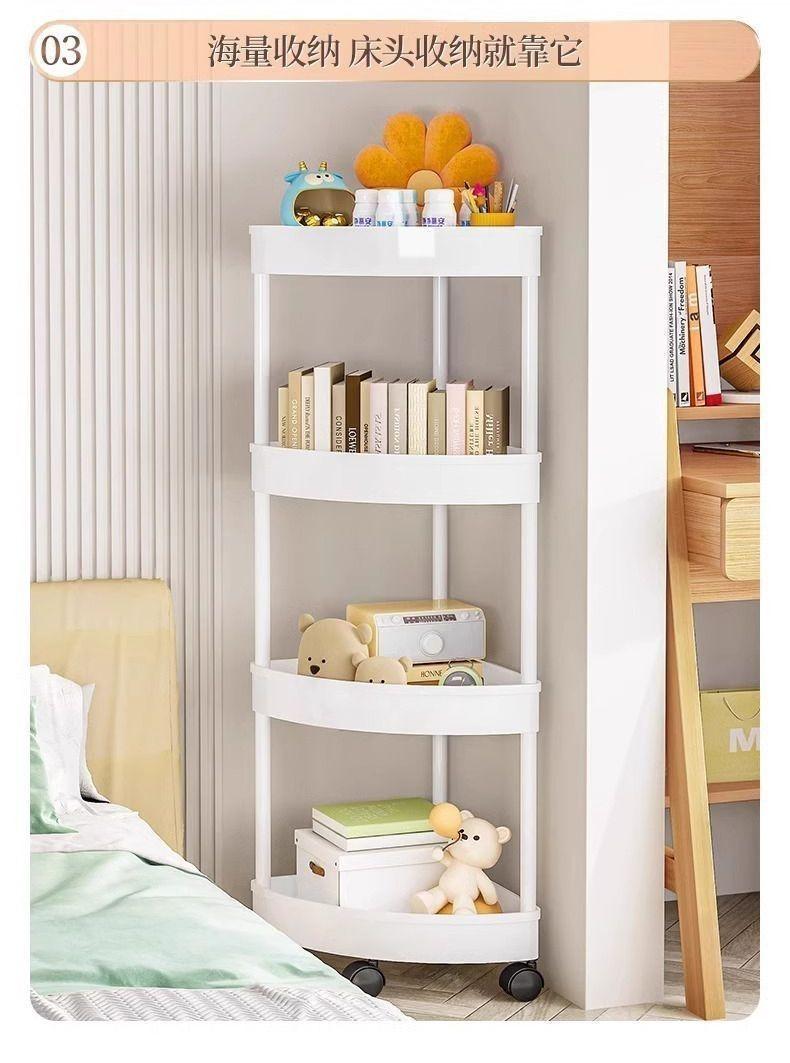 Product Introduction of Giá Để Đồ Phòng Tắm, Góc, Khung Góc Tam Giác, Để Sàn Và Nhà Vệ Sinh, Nhiều Tầng, Thích Hợp Cho Nhà Bếp, Có Khe Hở, Để Đựng Đồ Kitchen 11