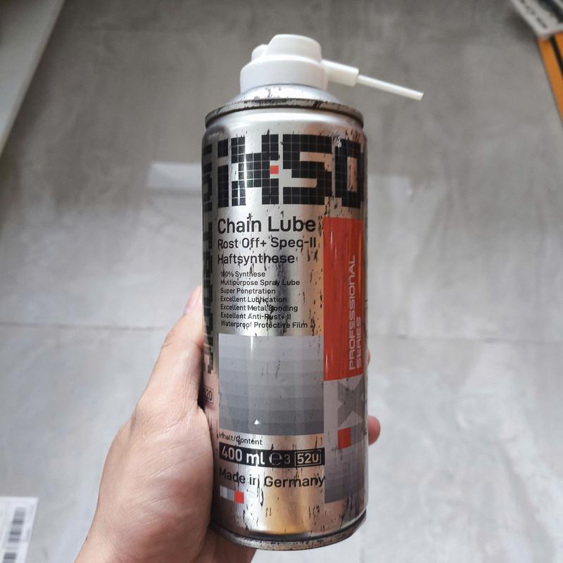 (Xả hàng tồn) Dưỡng Sên Voltronic IX50 400ml Rỉ Sét, Mất nắp, hiện trạng như hình