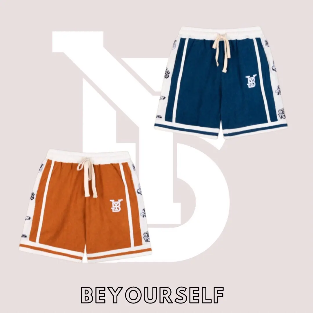 QUẦN SHORT NHUNG TĂM LOGO THÊU