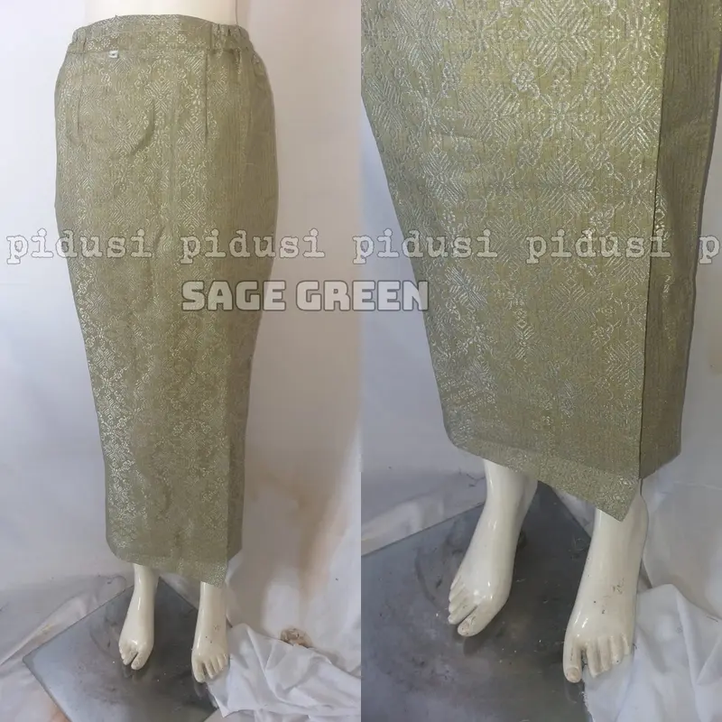 ROK SPAN MOTIF SONGKET/ROK SONGKET SPAN/ROK JADI/ROK SONGKET 2