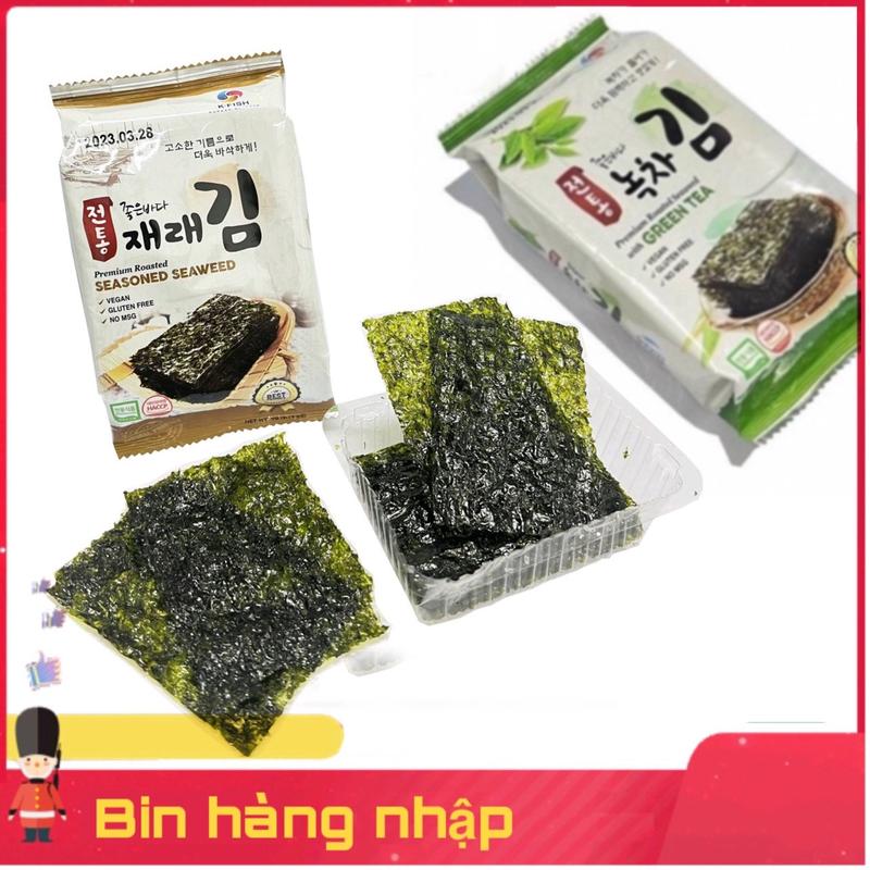Lốc 16 gói rong biển hàn quốc ăn liền hoặc nấu canh