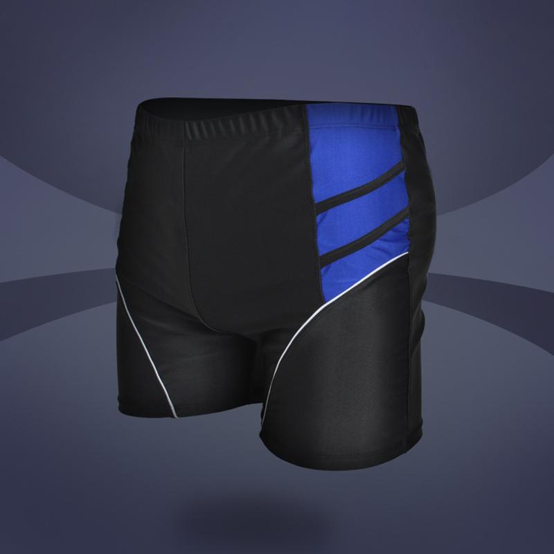 AHnitvang-Men Teens Water Repellent Swimming Shorts Mid-rise Patchwork Color Quick Dry Swimming Trunks Inner Drawstring Breathable Shorts Swimsuit 5