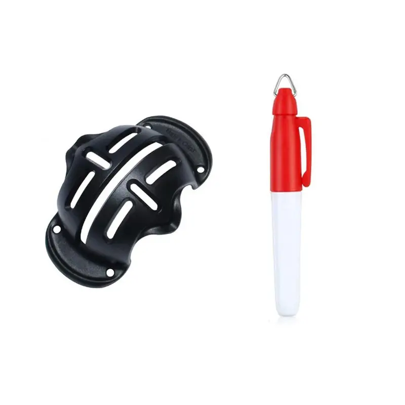 Golf Ball Marker with Pen, 1 Count Golf Ball Marker with 1/4pcs Pen, Ball Sports Equipment for Golf, Outdoor Sports Accessories 3
