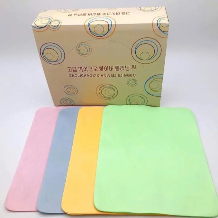 Khăn Lau Kính , Điện Thoại,... ( Màu Bất Kì) Kích Thước 15*17cm 0