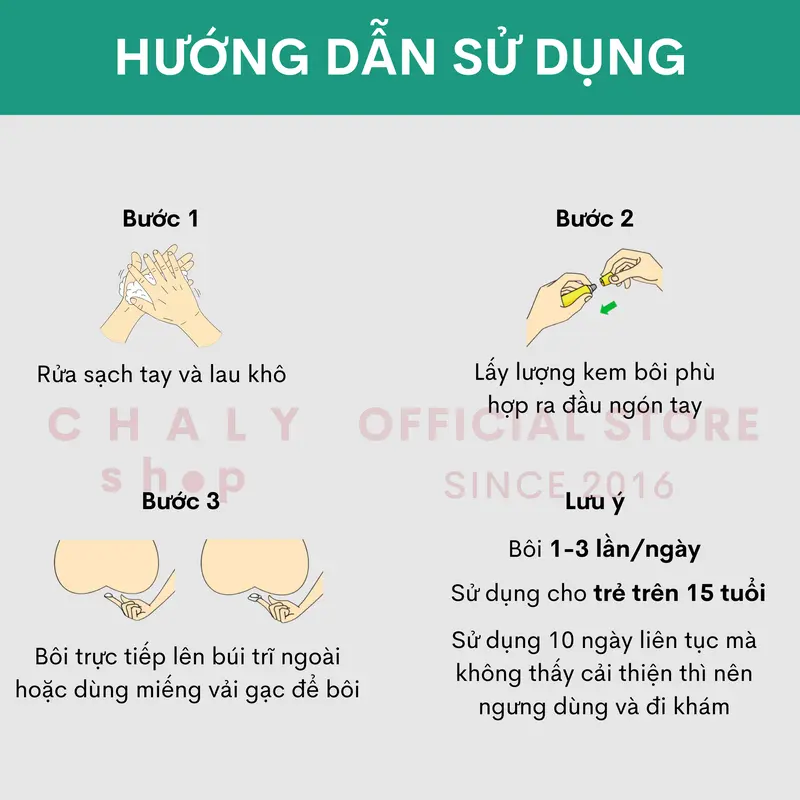 Kem bôi trĩ chữ A 20g Nhật Bản chính hãng 4