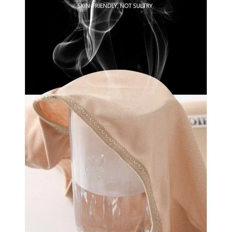 Quần Gen Nịt Cạp Cao Định Hình  Eo Có Thanh Chống Cuộn Nữ Áo 3