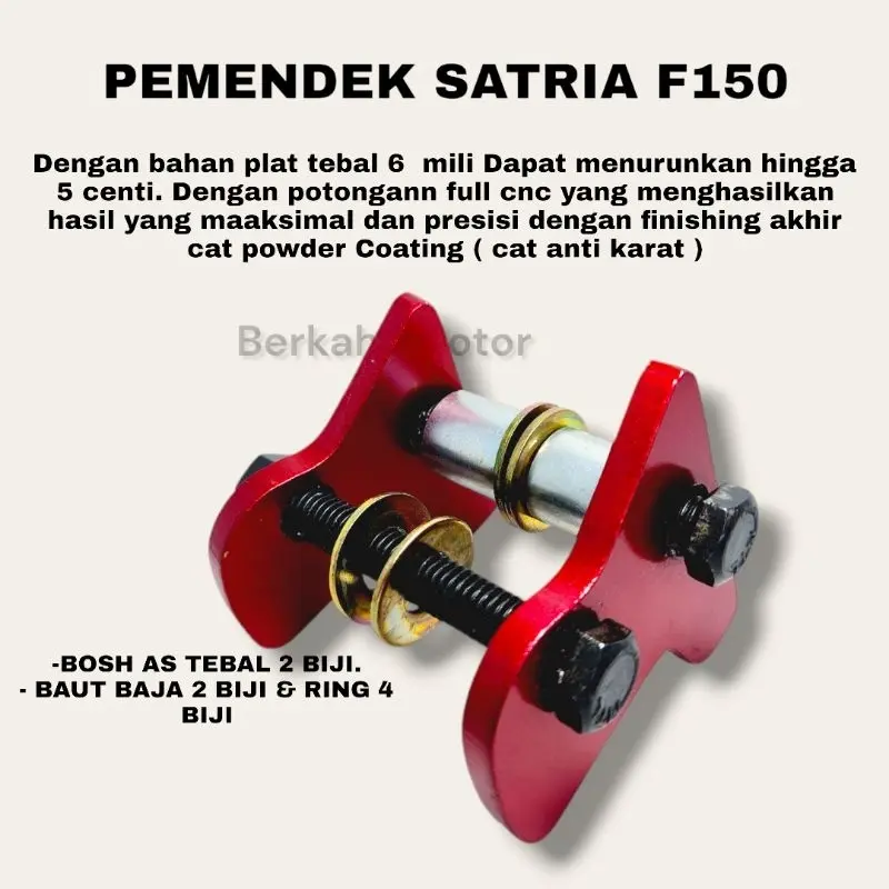 PENURUN MONOSHOCK BELAKANG SATRIA F150 FU,PEMENDEK SHOCK BELAKANG SONIC 150 MURAH premiumm 0