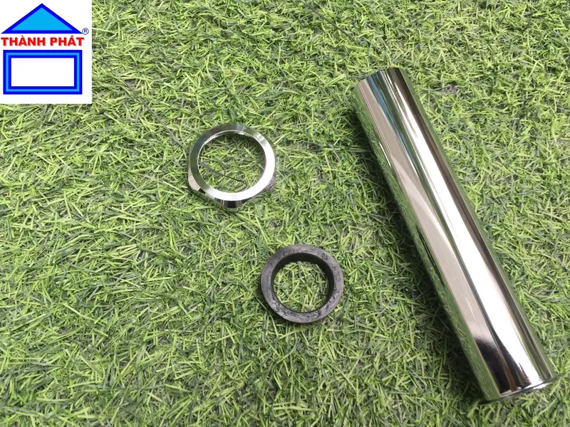 BanCoot - Bộ Xi phông chậu lavabo inox XF01D, XF02M, XF02D, ốc đồng, xi phông chậu bàn đá, chính hãng 3