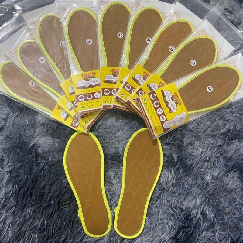  Lót giày hương quế mang êm chân thấm hút mồ hôi size 38-43 Miếng Lót Giày 