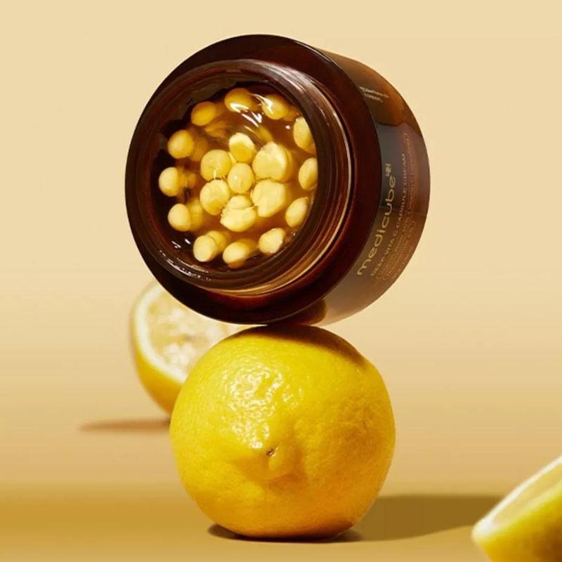 Product Introduction of Deep Vitamin C Boba Capsule Facial Moisturize Moisturizing 55g And Yellowing Capsule Removing W1M9 25