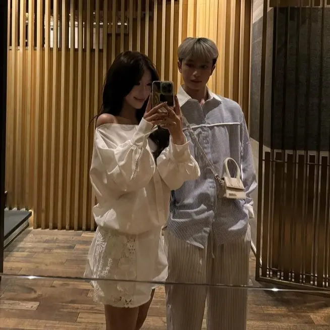Áo Sơ Mi Kẻ Sọc Xanh Nam Nữ JAATE A07 Linen Bột Form Rộng Tay Dài - Shirt Menswear 4