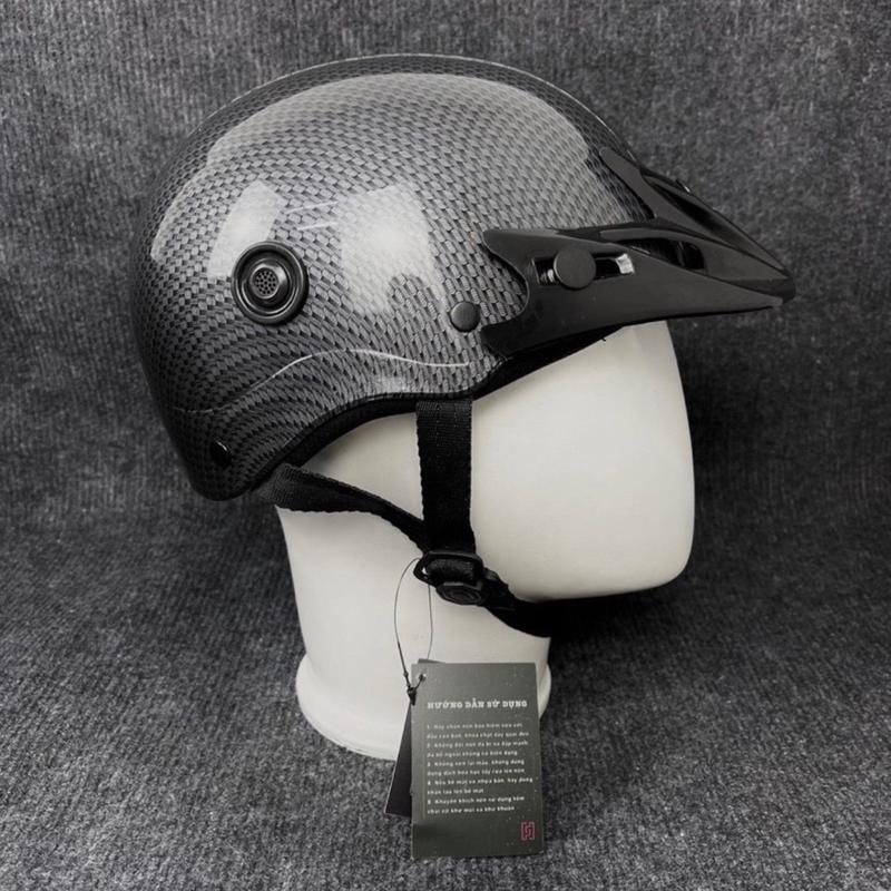 Nón bảo hiểm sơn nhúng carbon giivi nhiều mẫu ( hình thật shop chụp) bảo hành 24 tháng