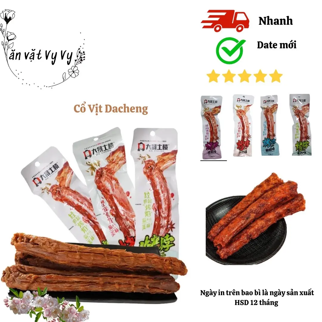 1 Gói Cổ Vịt Dacheng Siêu To