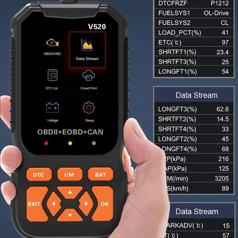 OBD2 Scanner Diagnostic Tool, Car Fault Code Reader, Car Diagnostic Tool with Reset Function, Professional OBD2 Scanner Diagnostic Tool for Car 4