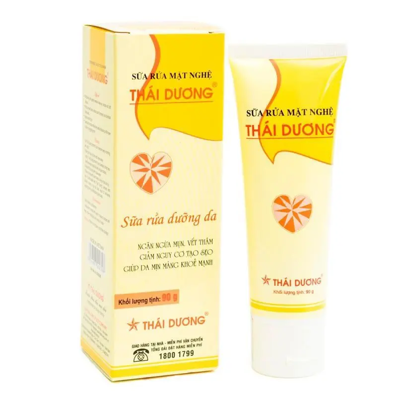 Sữa rửa mặt Nghệ Thái Dương (Hộp 1 tube x 90g)- Sao Thái Dương 5