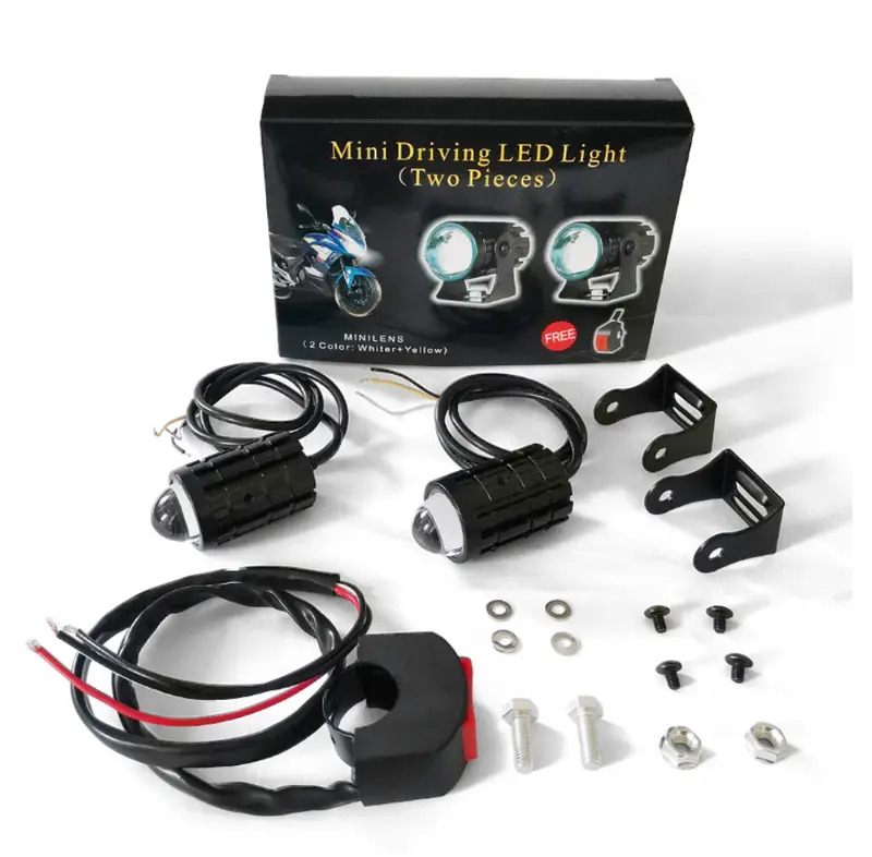 Lampu Tembak Laser LED 2 Warna Lampu Sorot Mobil Lampu Sorot Motor Lampu Tembak Laser Gun 1
