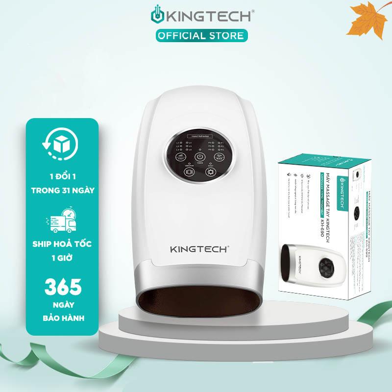Máy Massage Tay Cao Cấp KINGTECH KH-690 - Mát xa Tích Hợp Nhiệt, Matxa Vùng Cổ, Mu, Ngón, Lòng Bàn Tay - Quà Tặng Tuyệt Vời Cho Người Thân - Hàng Chính Hãng
