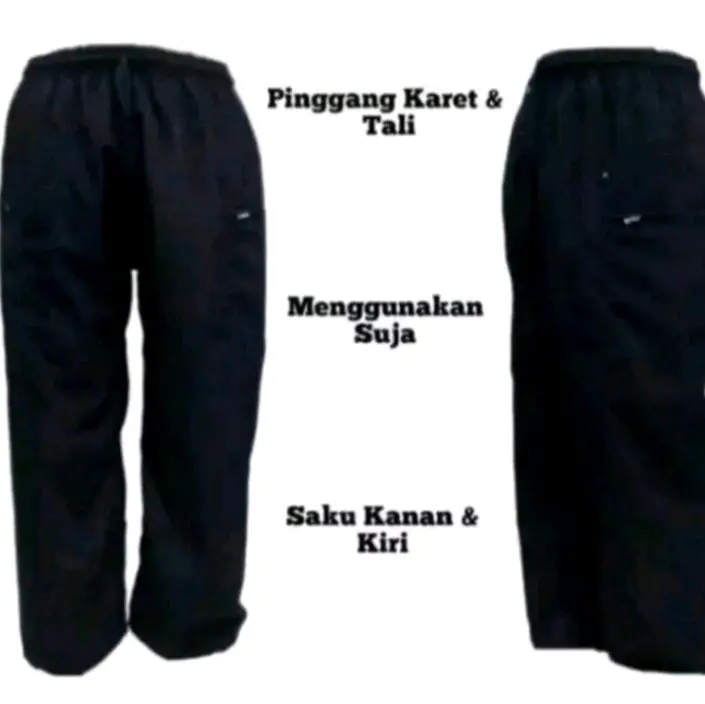 CELANA SIRWAL PANGSI  KOMPRANG PRIA DEWASA PREMIUM M L XL XXL /SHOLAT/ SILAT/ Polos Muslim