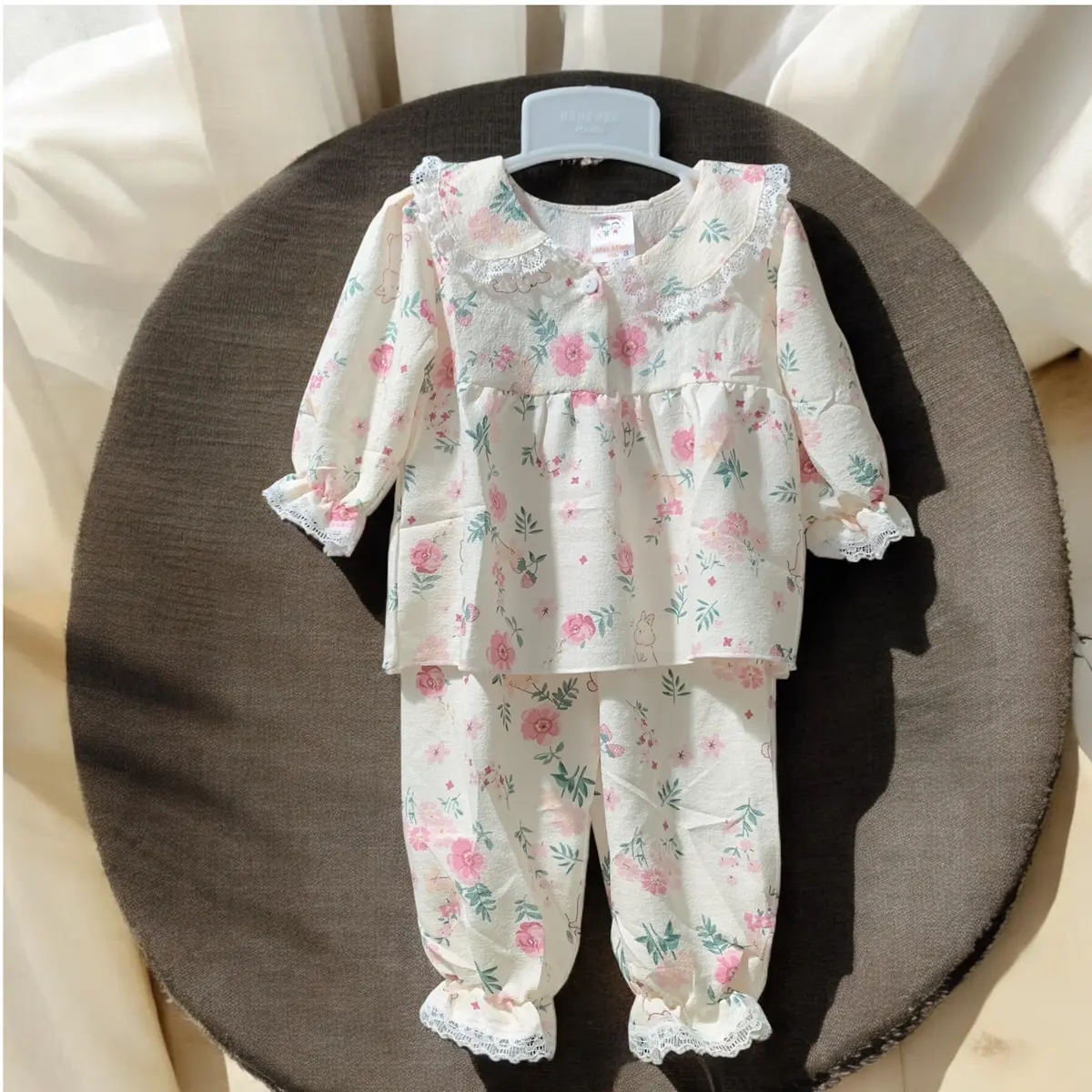 (Hàng Túi Zip Xịn) Bộ thu đông dài tay họa tiết đáng yêu 6-15 kí - Dành cho bé gái Heo