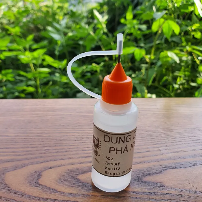 Dung dịch phá keo 502 chuyên dụng loại bỏ keo 502 UV keo AB 2