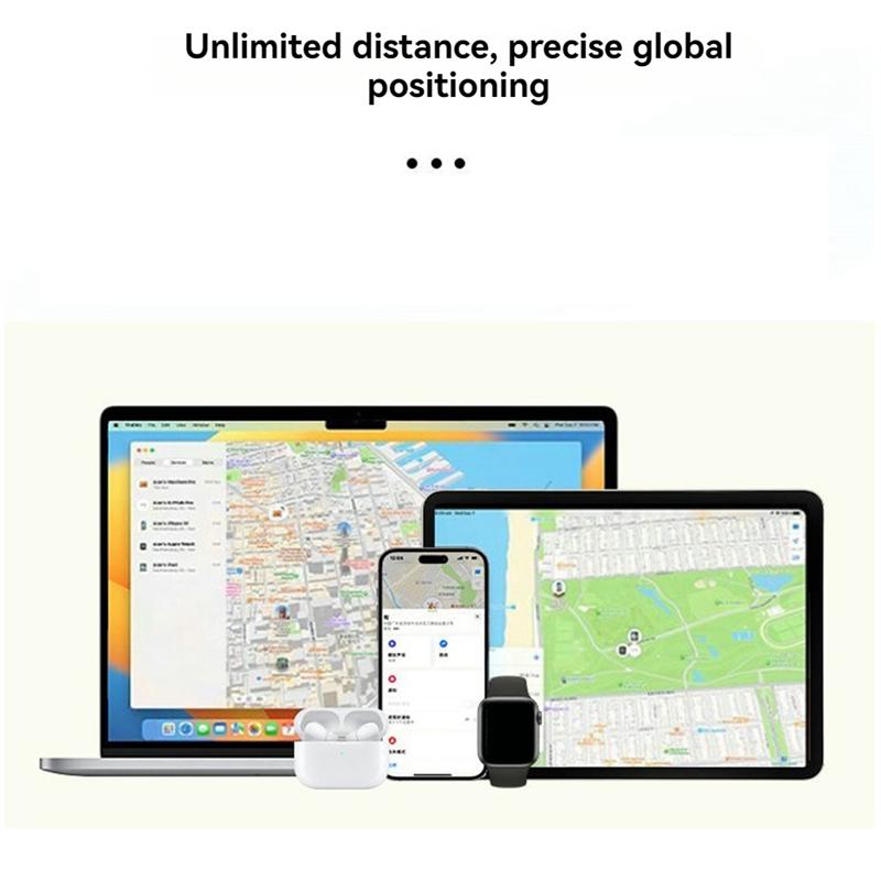 For Magicard Mini Wallet Tracker Card IP68 Tracking Location GPS Locator Smart Tag Item Tracker For Find My APP - Image 2