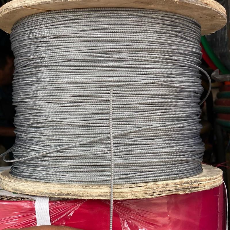 Kawat seling full baja lapis PVC 1,5 mm 10 meter Termurah di kualitasnya 4