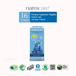 natracare Digital Cotton Tampon Regular - Pembalut Wanita 16pcs