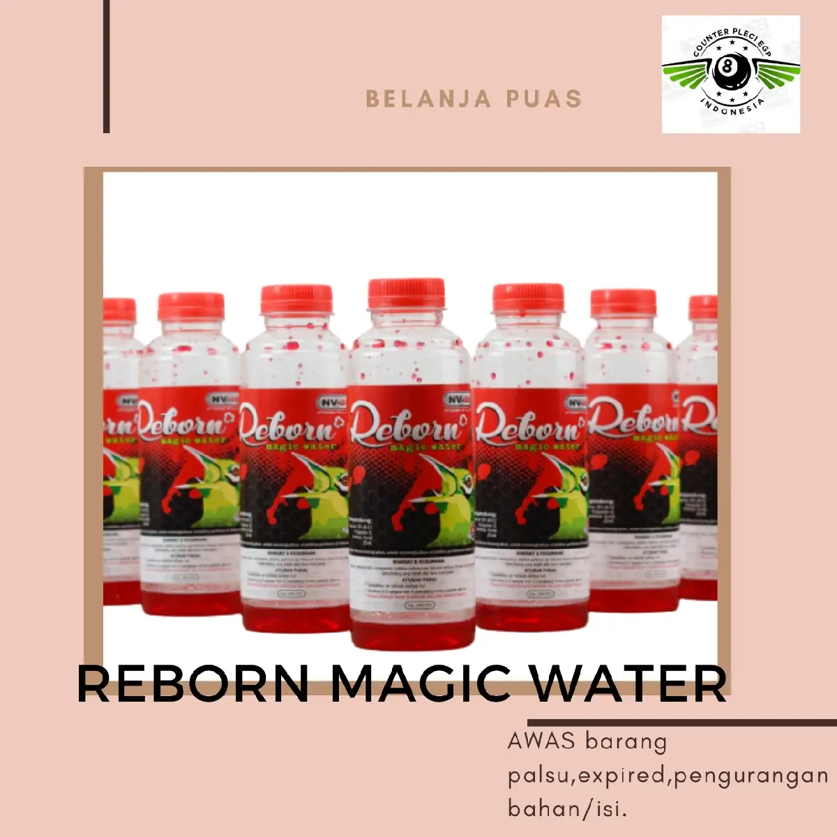 REBORN MAGIC WATER DOPING PLECI CEPAT GACOR