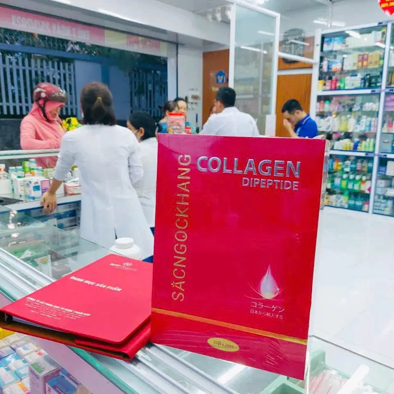 Collagen Sắc Ngọc Khang hộp 30 túi*20ml hộp lớn 1