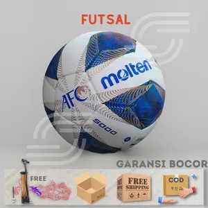 Bola futsal original molten afc F5A5000-A size 4 bola putsal dewasa