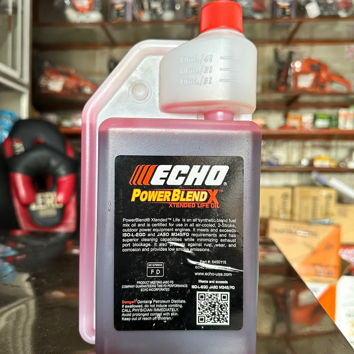 Nhớt 2T ECHO PowerBlend. Low Smoke