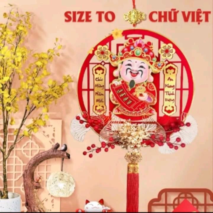 Ông Thần Tài Lắc Đầu 2026 Size To 38cm , Kêu Gọi Tài Lộc ,Chúc Mừng Năm Mới 2026 ,Trang Trí Tết, Nhà Cửa ,Decor Đẹp T7