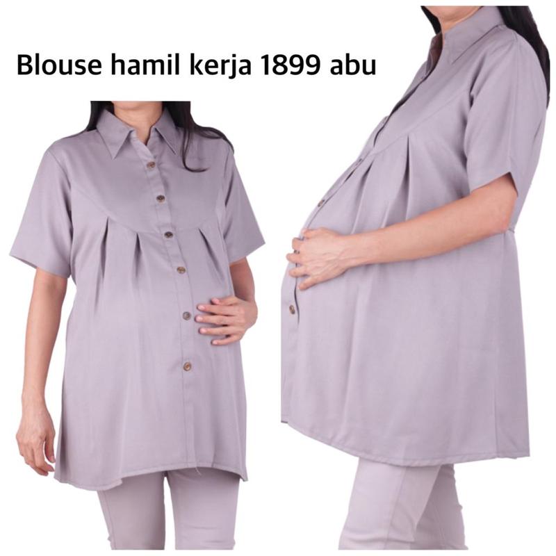 Blouse Kerja Hamil & Menyusui 1899 3