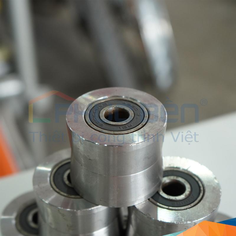 Rulo duỗi bằng sắt có bạc đạn - Phụ kiện máy duỗi sắt 4