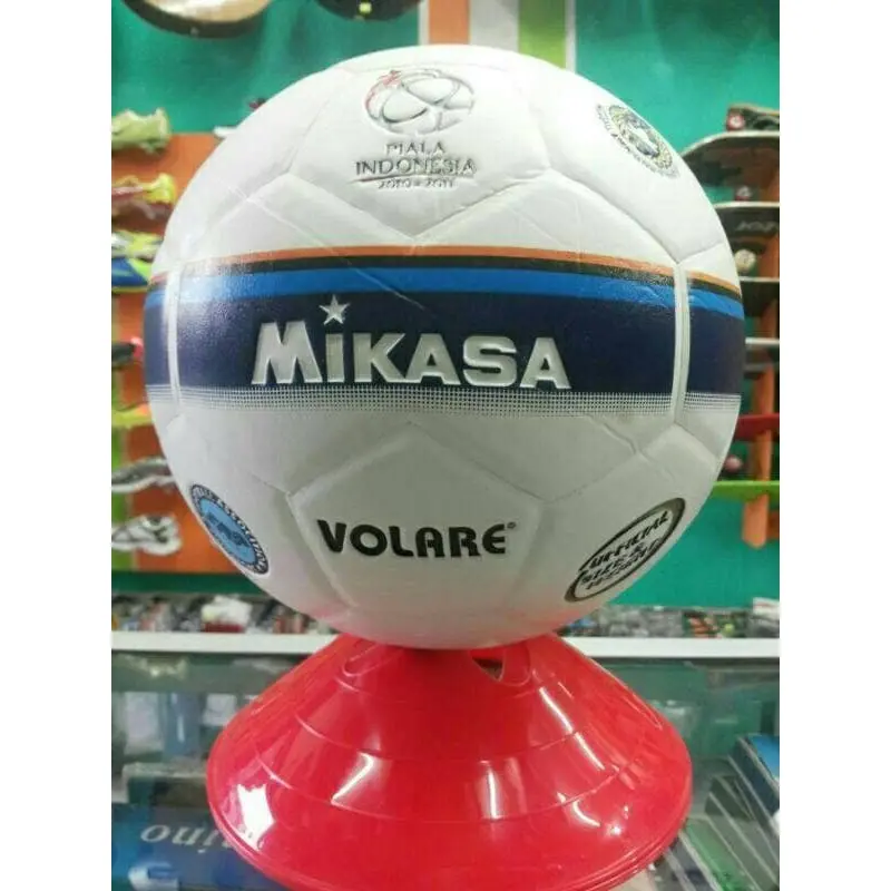 BOLA KAKI MIKASA NO 5 - BOLA SEPAK MIKASA VOLARE SIZE 5 BAHAN PVC AWET