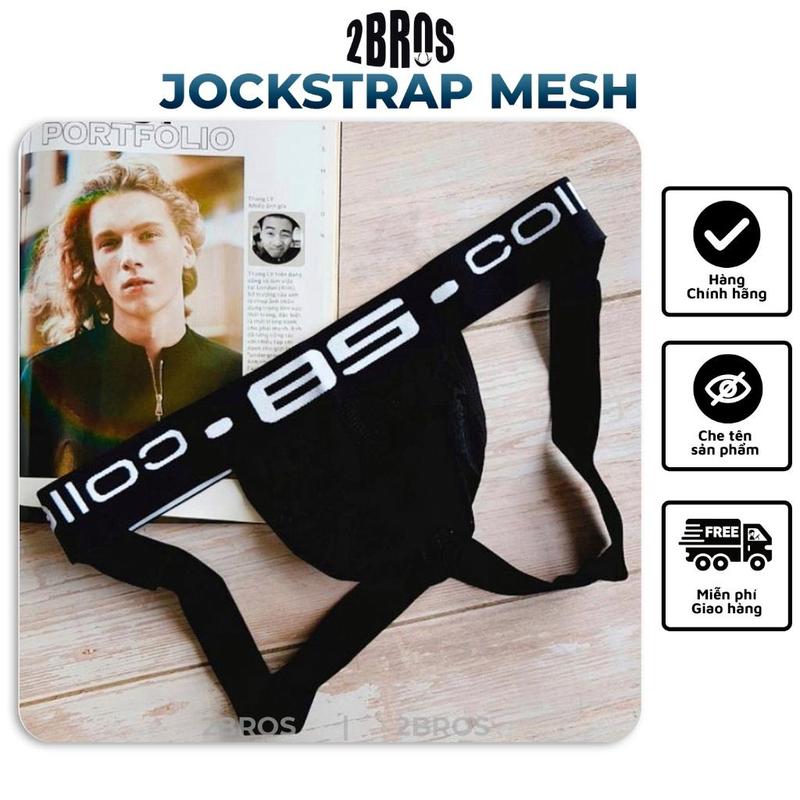 Quần Lót Nam Jockstrap Lưới 2BROS Mesh sợi lưới thông hơi gợi cảm, quần sịp nam sexy 1